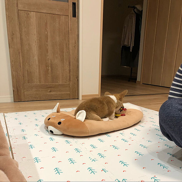 Sawaの-柴犬型のベッド 犬、猫寝具 クッションベット ソファベット 通年用 サイズM約73*42*13cm チワワ、トイプードル最適用の家具・インテリア写真