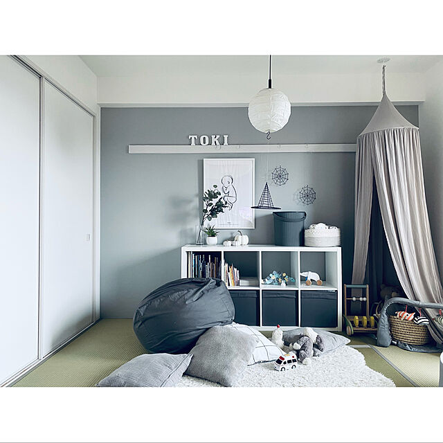 murakamihirokoのイケア-KALLAX カラックス シェルフユニットの家具・インテリア写真