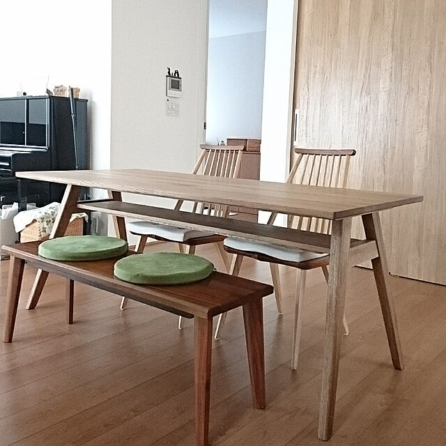yukoのニトリ-低反発チェアパッド(GR) の家具・インテリア写真