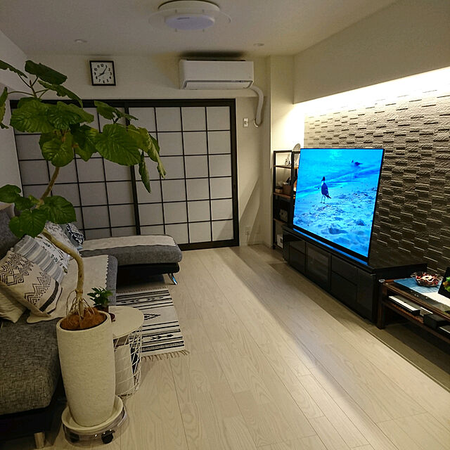 sakamo0829のニトリ-フロアマット(ダイヤQ BK 50X120) の家具・インテリア写真