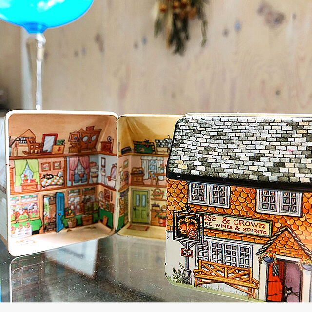 OogucHi-の-ドールハウス 人形の家 ティン缶 全9種類 ブリキ缶 小物入れ 収納の家具・インテリア写真