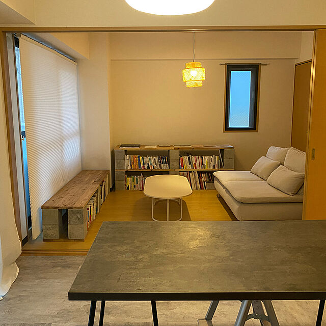 oyuのイケア-SÖDERHAMN ソーデルハムン 3人掛けコンパクトソファセクションの家具・インテリア写真
