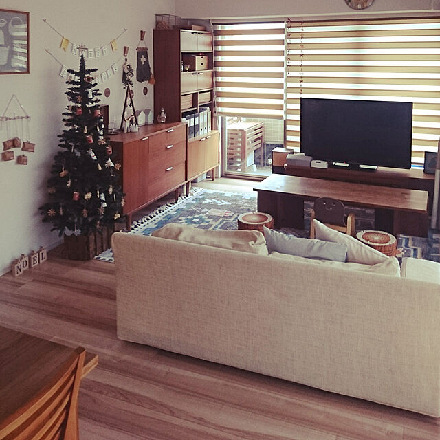 mamiのニトリ-キッズスツール(キリカブ BR) の家具・インテリア写真