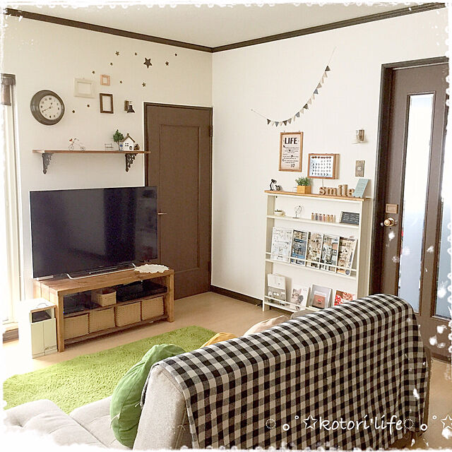 kotoriのニトリ-モチモチクッション(モチモチ GR)  『玄関先迄納品』の家具・インテリア写真