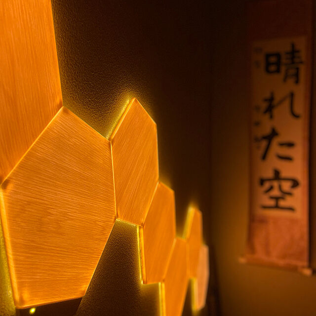 NanoleafJapanのNanoleaf-Nanoleaf Elements - ウッドライトパネルの家具・インテリア写真