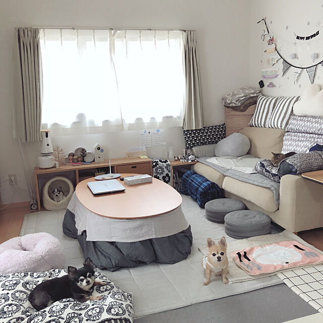 Emiのニトリ-ベビーマット(スター BL) の家具・インテリア写真