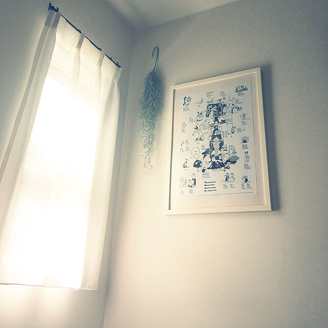 moominmamaの-Moomin ムーミン モノクロポスター ( ムーミンキャラクターズ / 50×70cm )【北欧雑貨】の家具・インテリア写真