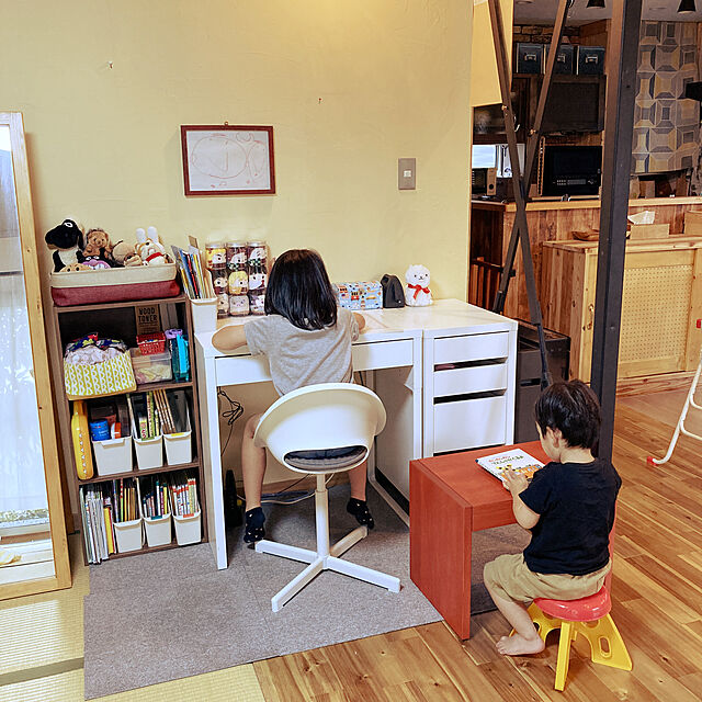 tawashiのイケア-LOBERGET ローベルゲット / SIBBEN スィッベン 子ども用デスクチェアの家具・インテリア写真