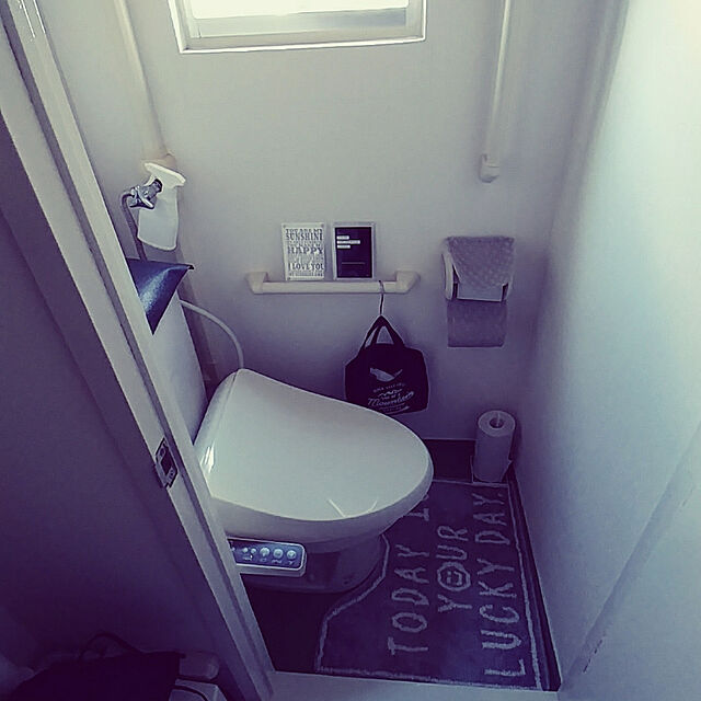 you-riの-選べる トイレ 2点セット トイレマットふたカバー マイクロファイバー マット トイレカバー インテリア 洗える 丸洗い 洗濯の家具・インテリア写真