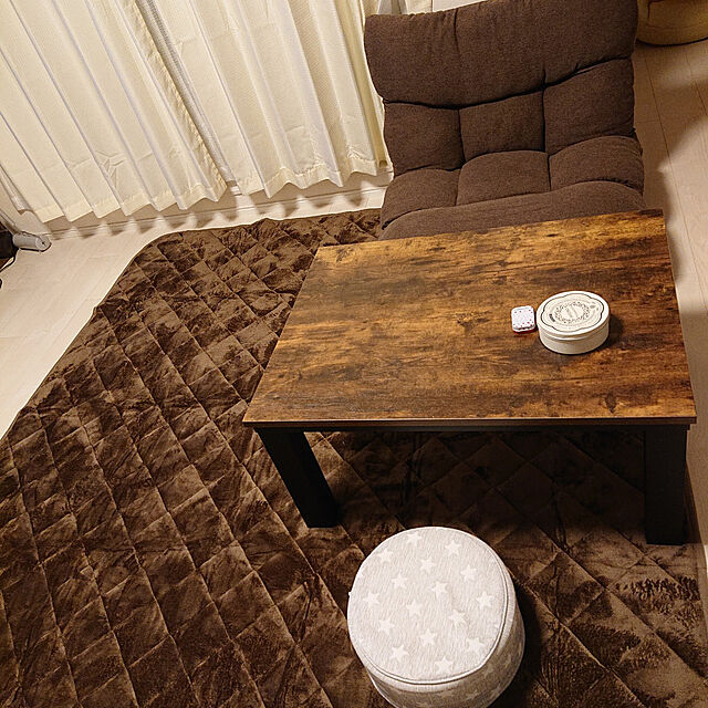 sumomoのニトリ-つながるポケットコイル座椅子(レガ BE) の家具・インテリア写真