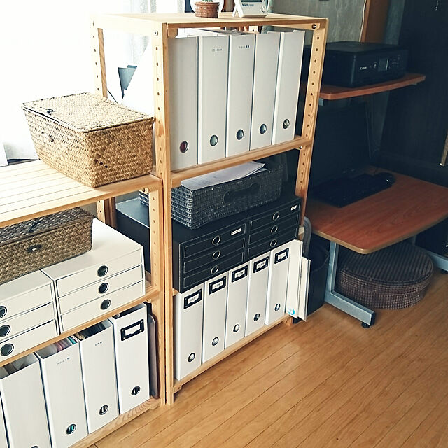 makiのニトリ-マガジンラック(タントDBR) の家具・インテリア写真