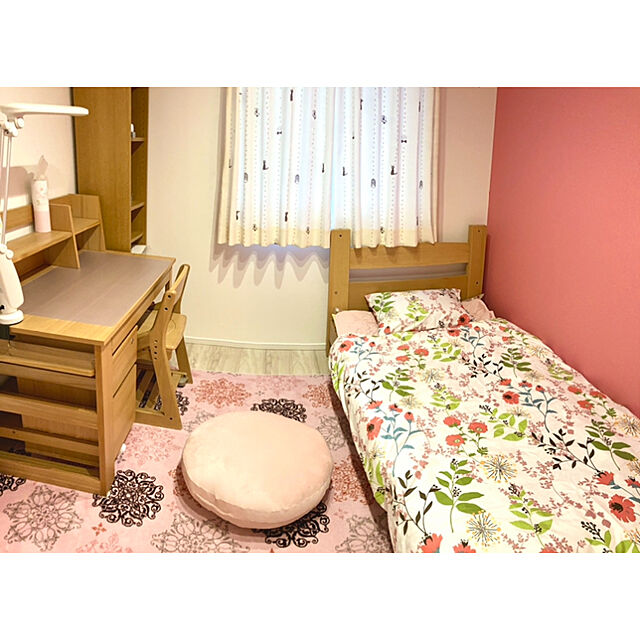 mi_yan.のニトリ-モチモチクッション(N60R RO) の家具・インテリア写真