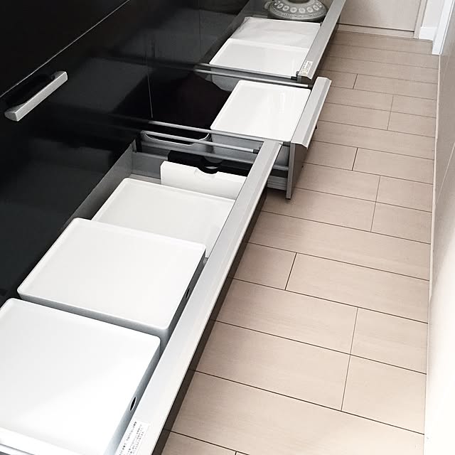 kuruのイケア-【IKEA/イケア/通販】 KUGGIS クッギス ふた付きボックス, ホワイト(f)(20282305)[BB]の家具・インテリア写真