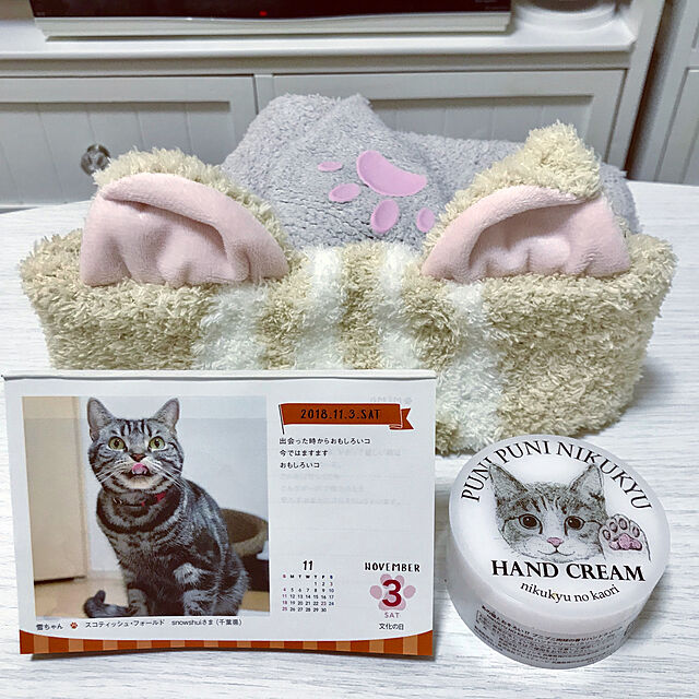 RIKAYURAの-あの猫(こ)とおそろい! プニプニ肉球の香り ハンドクリームの会 フェリシモ FELISSIMOの家具・インテリア写真