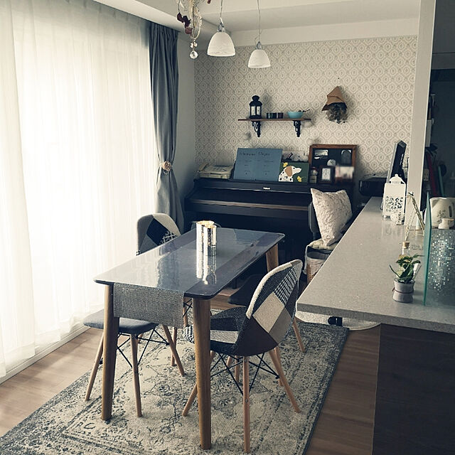 usacombのニトリ-ウィルトン織りラグ(Vリッチモンド 133X190) の家具・インテリア写真