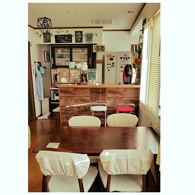 annのニトリ-光沢のある木目模様が美しいキッチンボード(ポスティア 100KB BK) 【配送員設置】 【5年保証】の家具・インテリア写真