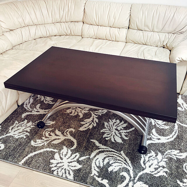 Sのニトリ-ウィルトン織りラグ(Lオメガ 200X285) の家具・インテリア写真