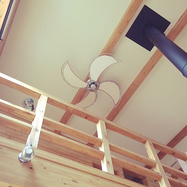 Takafumiの-ダルトン シングルスピン キャンバスブレード リモコン付き シーリングファンの家具・インテリア写真