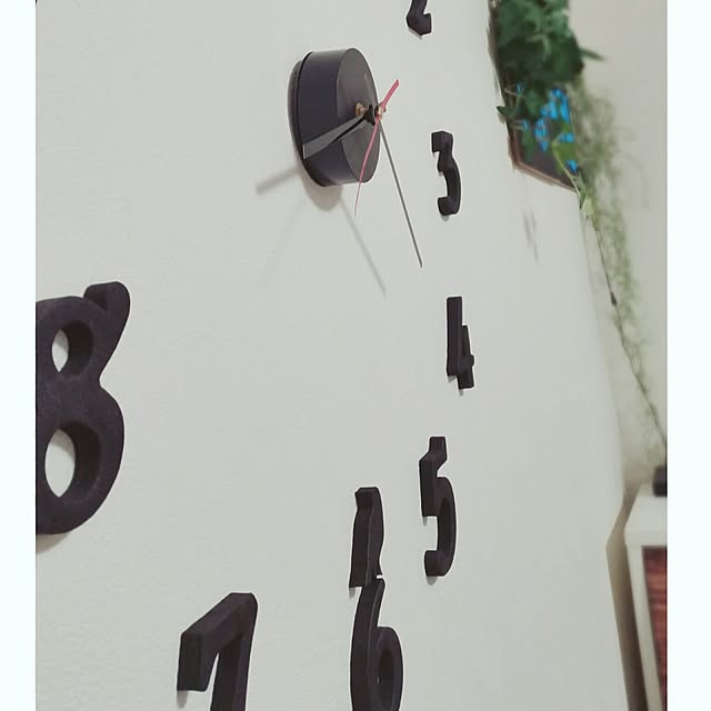 annのSherry-Sherry手作り DIY CLOCK 壁掛け 時計 お好みのレイアウト デザイン インテリア クロック (数字)の家具・インテリア写真