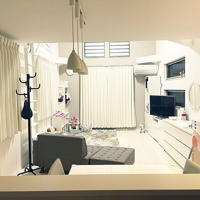 Sakiのイケア-IKEA イケア クレン チェスト（引き出し×6）, ホワイト140x72 cmの家具・インテリア写真