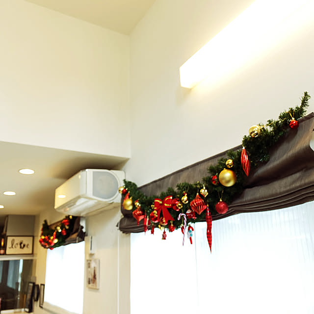 keikeiの-《光触媒》 防炎 180cmパインアメリカンガーランド *260 GXM3046LHI クリスマス ガーランド デコレーション 装飾 飾り 光触媒の家具・インテリア写真