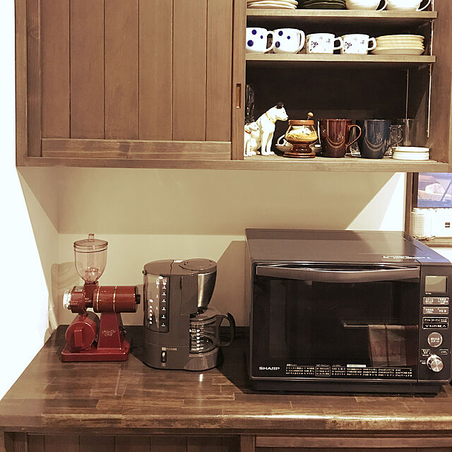 rainbowlotusのカリタ-カリタ 電動コーヒーミル ナイスカットミル レッドの家具・インテリア写真