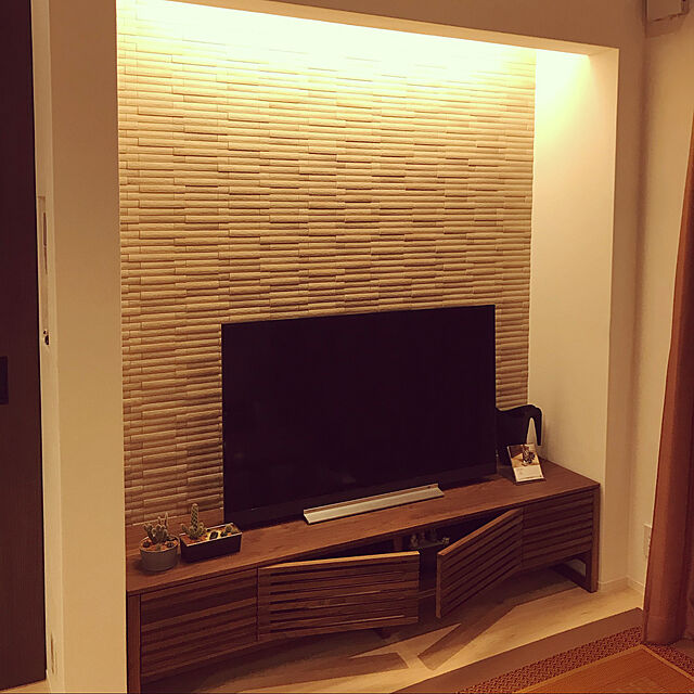 mkmkmoominの-カリモク テレビ台 HU6158 1800 無垢 テレビボード モデルの家具・インテリア写真