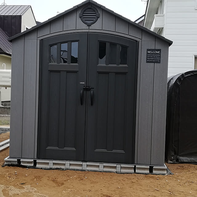 mm3のLIFETIME ライフタイム-LIFETIME ライフタイム 屋外倉庫 大型物置 キングサイズ 屋外物置 245cm×305cm 8' X 10' Ft Garden Shedの家具・インテリア写真