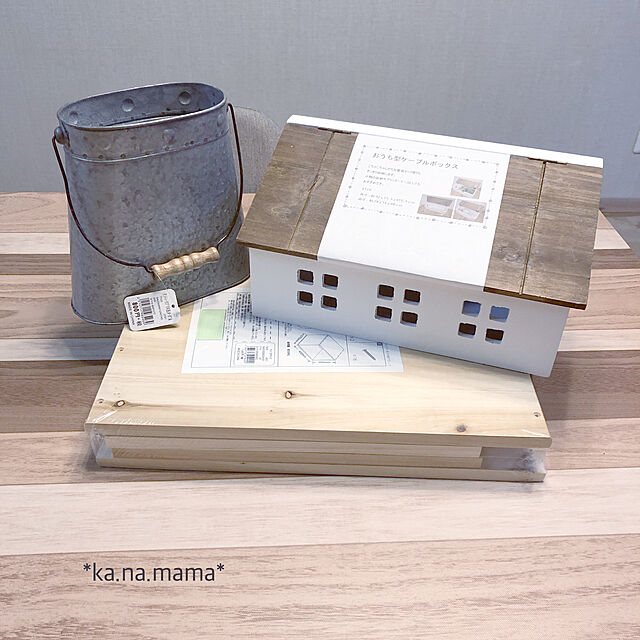 ka.na.mamaの-salut!(サリュ) ホーム アンティークブリキ缶オーバル その他の家具・インテリア写真