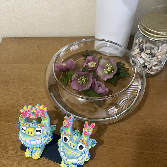 orihimeの-花器 花瓶 ガラス 生け花 フラワーアレンジメント フラワーベース フローティングベースの家具・インテリア写真