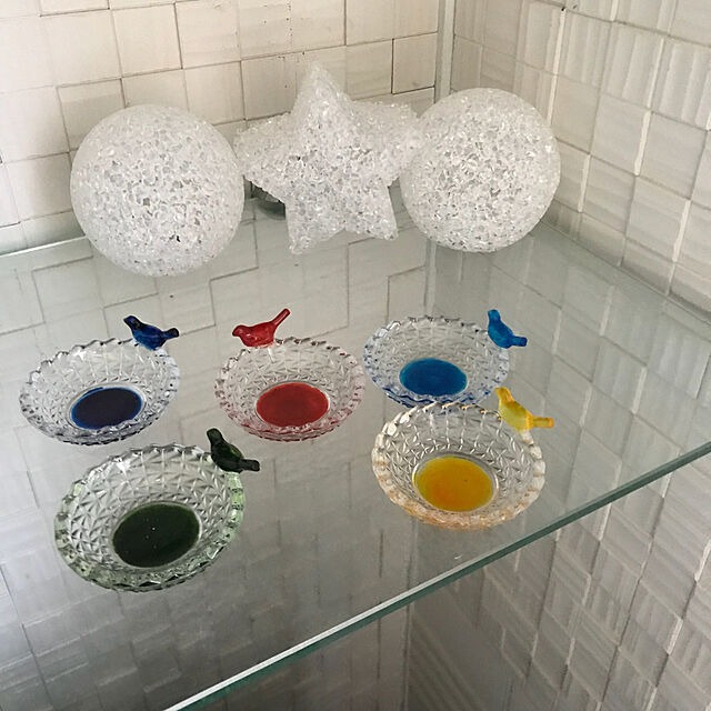 mizucchiのターナー色彩-ターナー色彩 ガラスペイント 絵の具 瑠璃（るり） 青色 DIY 塗料 工作 自由研究 瓶 ハンドメイド ステンドグラスの家具・インテリア写真