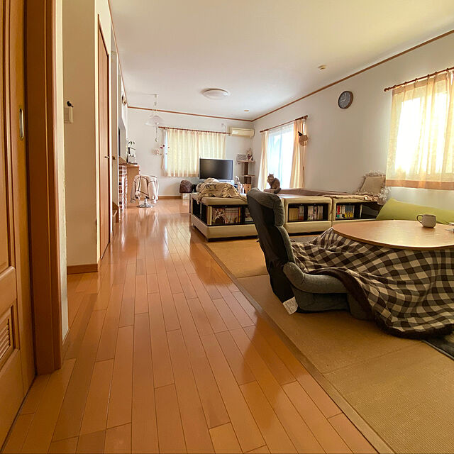 yuri.sのニトリ-肘連動座椅子(NテリーGY) の家具・インテリア写真