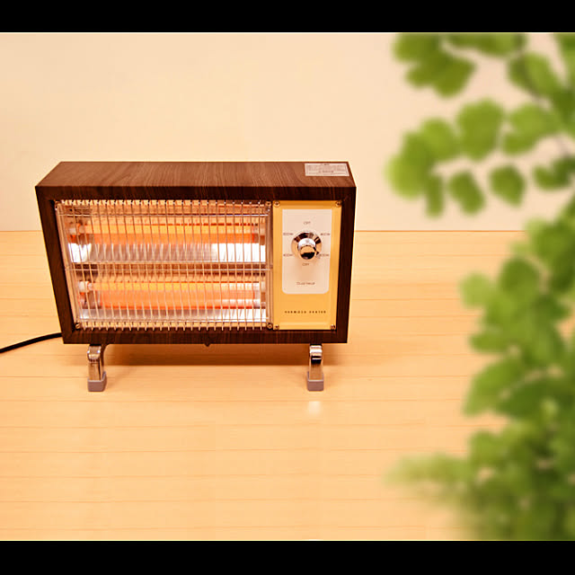 croesoの-電気ヒーター ハモサ レトロヒーター（HAMOSA RETRO HEATER） アンティークデザインがおしゃれでインスタ映えする電気ヒーター。小型なので、トイレヤ脱衣所、キッチンでの足元などに。の家具・インテリア写真