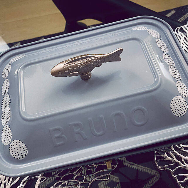 FumiyoのBRUNO-ブルーノ BRUNO キッピス ホットプレート 限定カラー BOE082 kippis コンパクトホットプレート パンケーキプレート キッチン家電 電気プレート 焼肉 たこ焼きの家具・インテリア写真