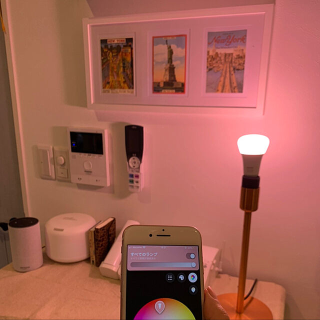 SelipのAmazon-Echo (エコー) 第3世代 - スマートスピーカー with Alexa、トワイライトブルーの家具・インテリア写真