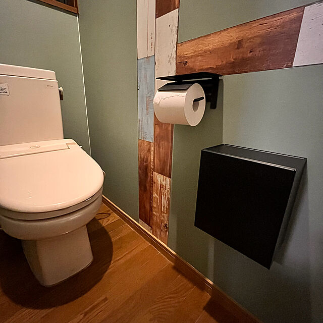 Attaのヤマソロ-1年保証 トイレットペーパーホルダー カバー おしゃれ 1連 シングル DIY アイアン シンプル 北欧 大理石柄 木目柄 トイレ収納 Blan ブランの家具・インテリア写真
