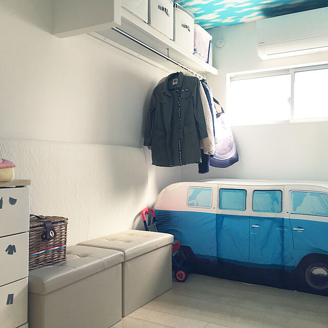 utayukaのアクティブ-VW キッズプレイテント VW KIds Play Tent [ブルー]の家具・インテリア写真