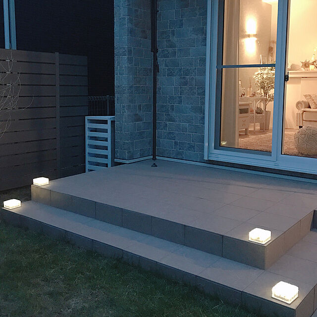miyu39の-ガーデンライト　四角形の家具・インテリア写真