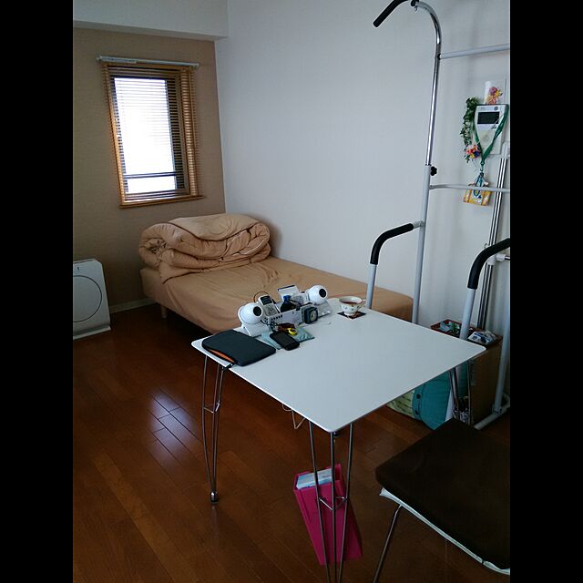 an-yoのカワセ-IRONMAN CLUB(鉄人倶楽部) 懸垂器 ホワイト 895×1030×2235mm IMC-06の家具・インテリア写真