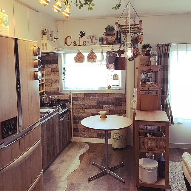 kurumiの-サクラ材キッチンワゴンプティの家具・インテリア写真