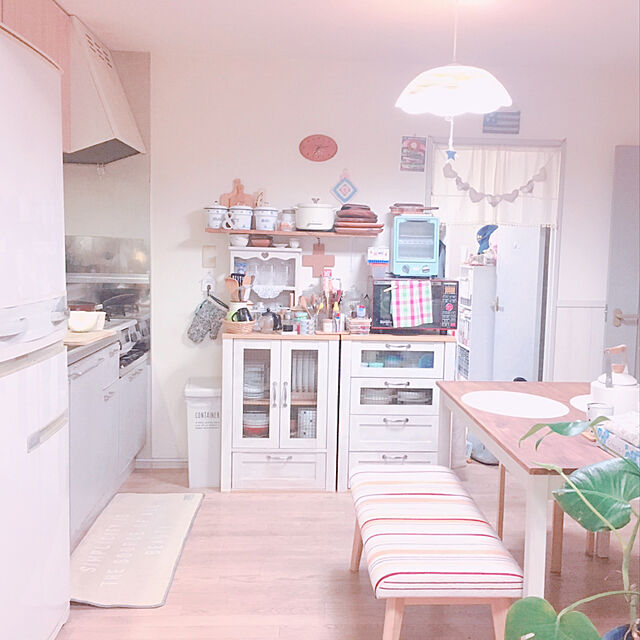 akoのニトリ-ダイニングベンチ(Nイーニー NA) の家具・インテリア写真