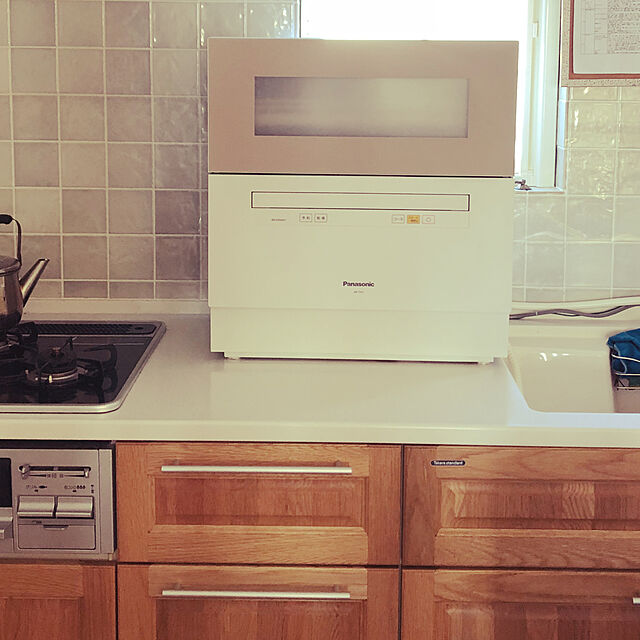 saku148の-パナソニック 食器洗い乾燥機 (5人用・食器点数40点) NP-TH1-C ベージュ (NPTH1C)の家具・インテリア写真