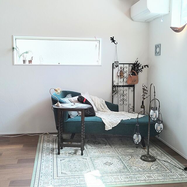Maroのニトリ-クッションカバー(グリッターフラワー IV) の家具・インテリア写真