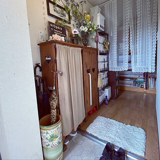 Kuniの-アンティーク風  ウェルカム グラスフレーム ガーデニング雑貨  コベントガーデン  BG-62の家具・インテリア写真
