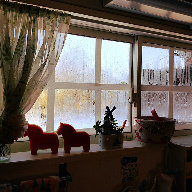 prepreのニトリ-カフェカーテン(ブレイク 100X45) の家具・インテリア写真
