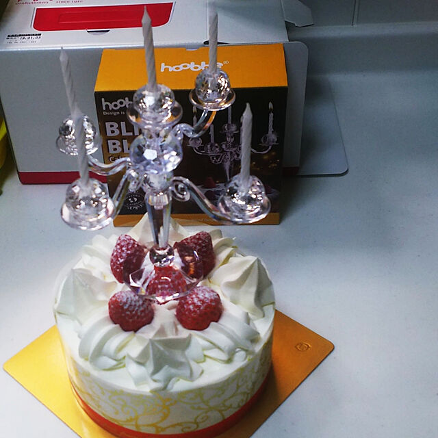mmpoohのハット・トリック-hoobbe ケーキキャンドルスタンド BRING BRING CAKE CANDELABRA キャンデラブラ キャンドル ろうそく 燭台 ケークキャンドル ろうそく立て 誕生日 パーティーの家具・インテリア写真