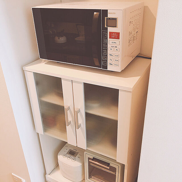 nonのニトリ-レンジ台(フォルム RE1260 WH) の家具・インテリア写真