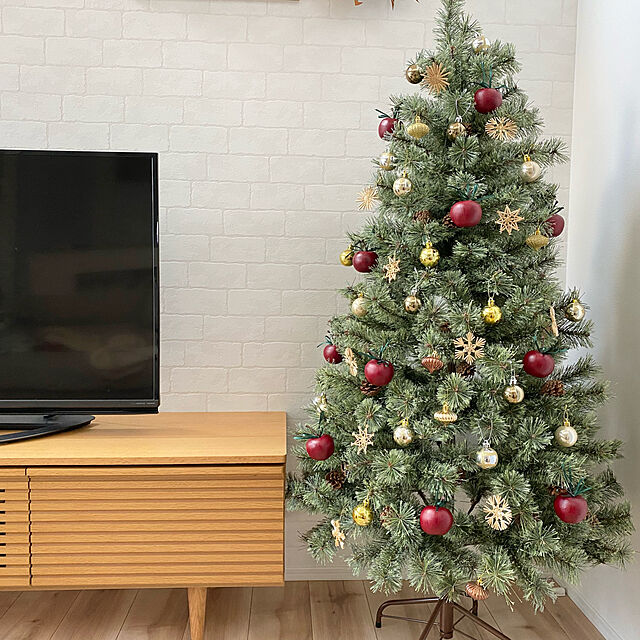 k__s.home59の-【クリスマス用品・入荷しました！】6cmアップル12個セット［ Christmas：クリスマスオーナメント ］の家具・インテリア写真
