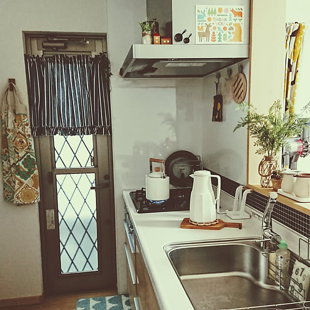sachiの-【ベストヒット受賞】汚れが落ちやすいキッチンマットの家具・インテリア写真