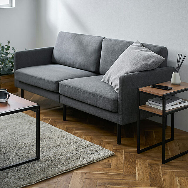 Simple-Styleのアイリスオーヤマ-スチールフレームセンターテーブル SFCT-1000の家具・インテリア写真